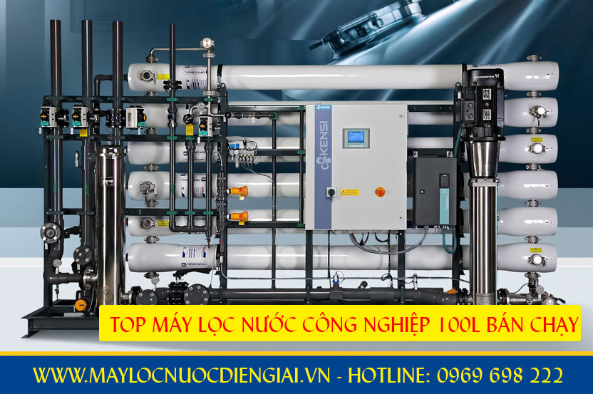 Máy lọc nước bán công nghiệp 100 l/h - Model KS-10206 lọc sạch hiệu quả