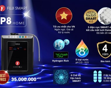 Máy lọc nước ion kiềm Fuji Smart P8 Home