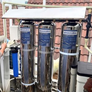 Mái che cho hệ thống lọc tổng 3 cột SKMC3C