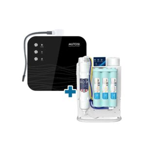 Máy lọc nước để gầm tích hợp máy nóng lạnh, ion kiềm để bàn KAQ-U95 + MD-188H