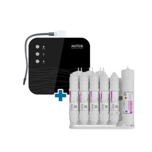 Máy lọc nước để gầm tích hợp máy lọc nước nóng lạnh, ion kiềm để bàn MP-192 + MD-188H