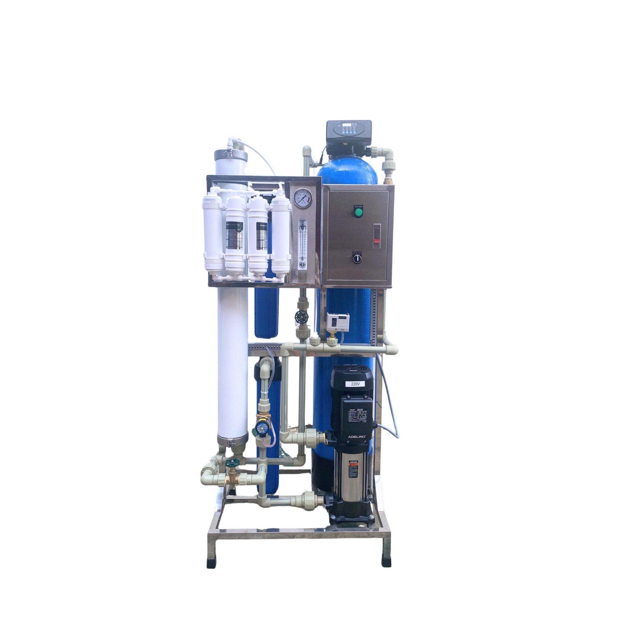 Máy lọc nước tinh khiết KOSOVOTA 200L/h HT200/AT.4040 (PPR Hoặc UPVC)