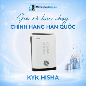 Máy lọc nước iON kiềm KYK Hisha