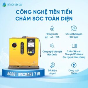 Máy lọc nước iON kiềm Robot ionSmart 710