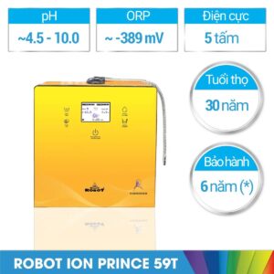 Máy lọc nước iON kiềm Robot ionPrince 59